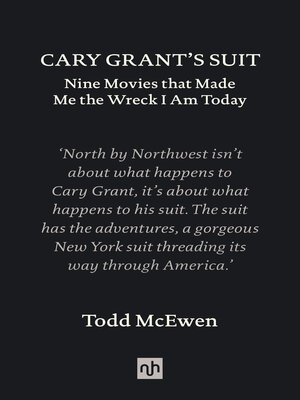 cover image of CARY GRANT'S SUIT